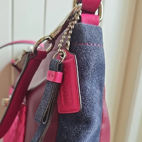 Coach 2013 Park Quilted Color Block Carrie Bag - Picture 6 of 16